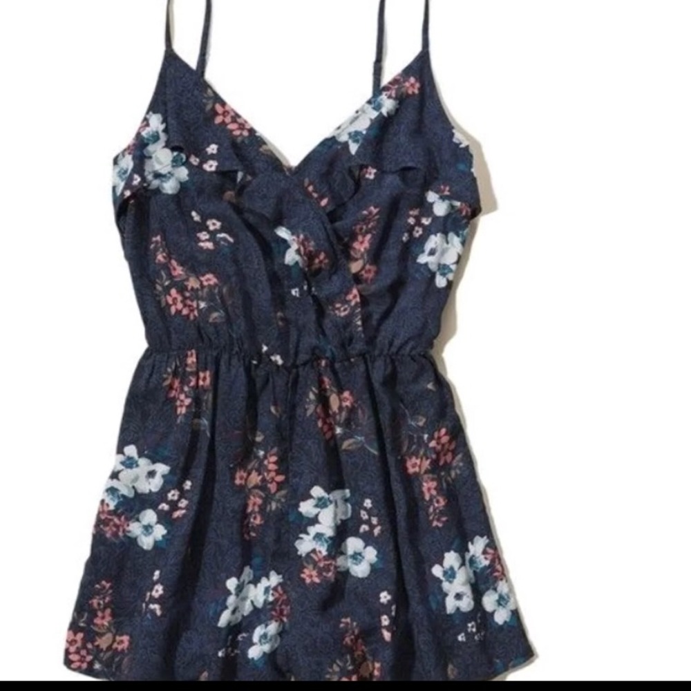 Floral Hollister Romper
